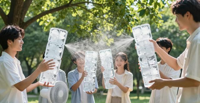 大冰块降温方法_酉阳夏季防暑降温大冰块_大冰块户外活动使用时长